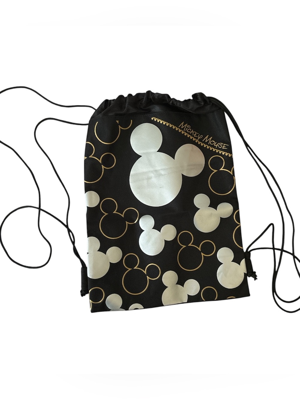Official Disneyland merch Black Drawstring Backpack bag